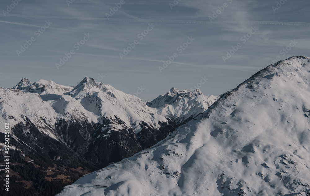 Bergpanorama Alpen Alpenpanorama Reisen Wolken Himmel 