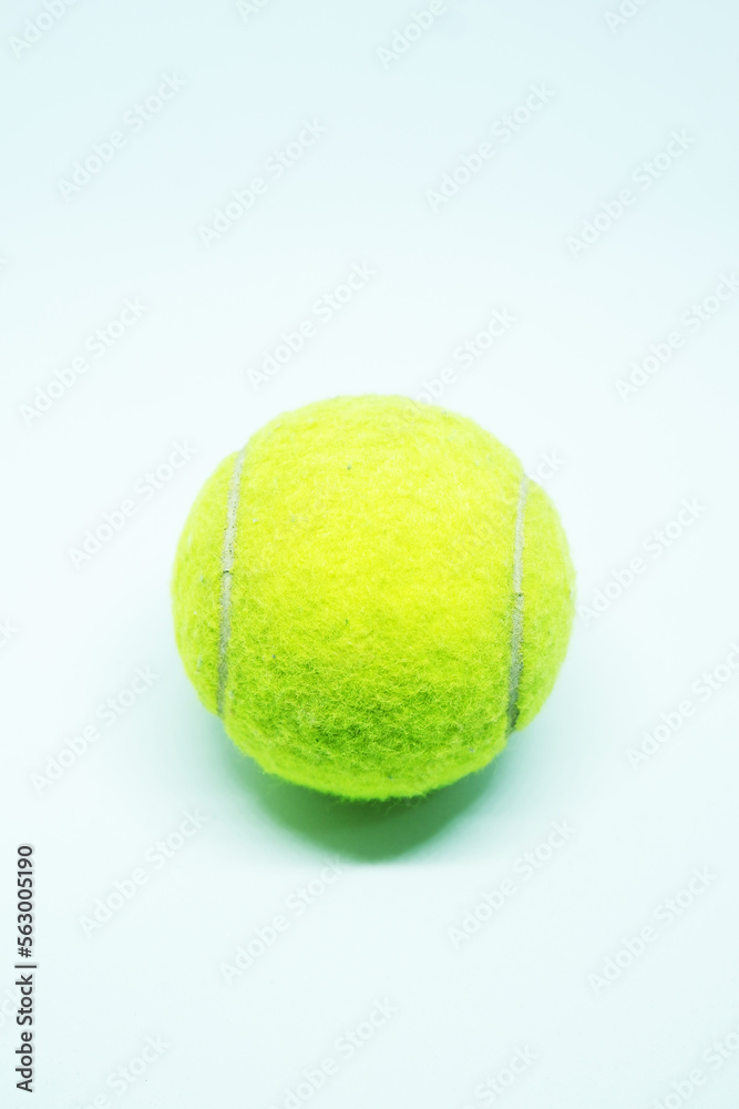 Tennis Ball in White Background