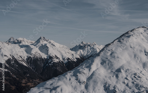 Bergpanorama Alpen Alpenpanorama Reisen Wolken Himmel  © Christin