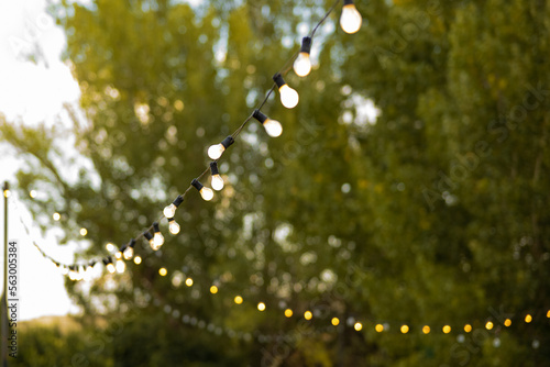 Luces en la campiña