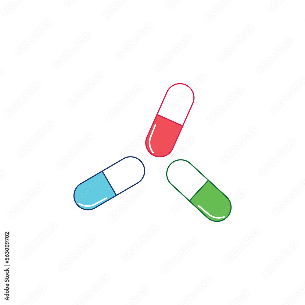 Pills Icon vector illustration design
Pills Icon vector illustration design