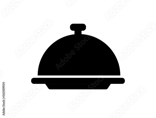 Food tray icon. Vector store food, concept food tray isolated on white background