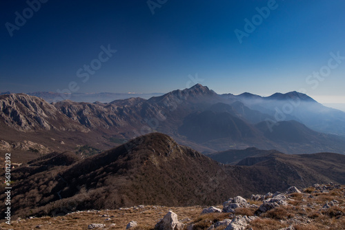The Balkan mountains, a magical and beautiful panorama.