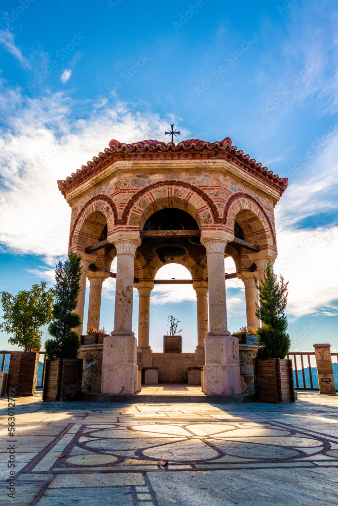 Fototapeta premium A beautiful ark from a monastery in Greece.