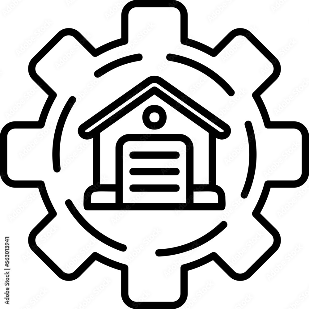 Warehouse Icon Warehouse Icon