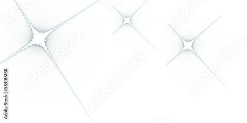 illustrazione con stelle e raggi brillanti su sfondo trasparente