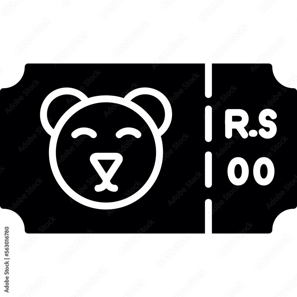 Zoo Ticket Icon