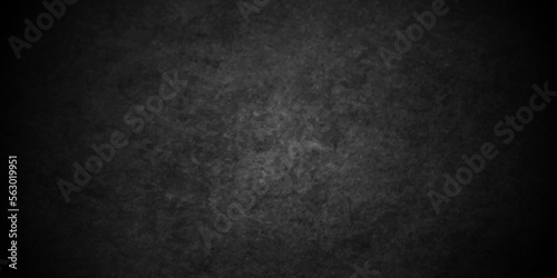 Black texture chalk board and black board background. stone concrete texture grunge backdrop background anthracite panorama. Panorama dark grey black slate background or texture