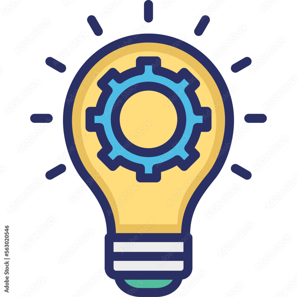 Bulb, concept Vector Icon which can easily modify or edit
Bulb, concept Vector Icon which can easily modify or edit