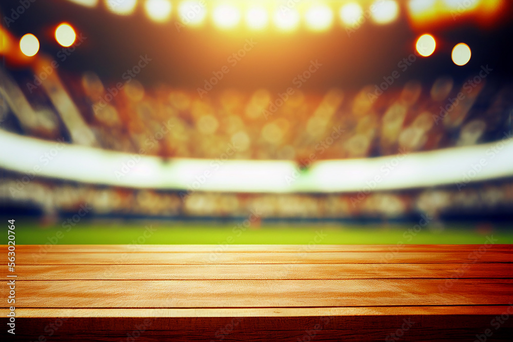 Syadium Background Stadium background created with generative Ai technology Stock ...