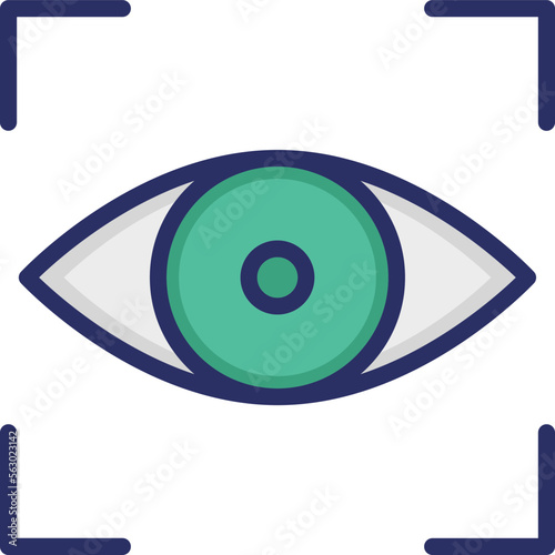 Attention, centre Vector Icon

