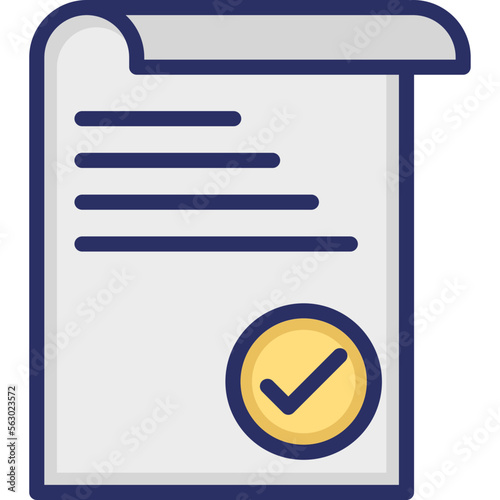 Agreement, consent Vector Icon 