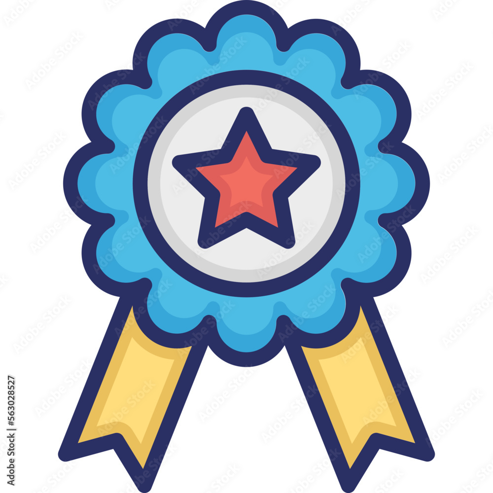 Award badge, badge Vector Icon
Award badge, badge Vector Icon