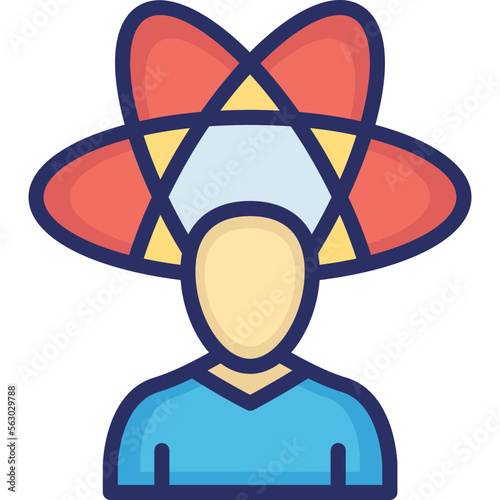Biodata, candidate Vector Icon

