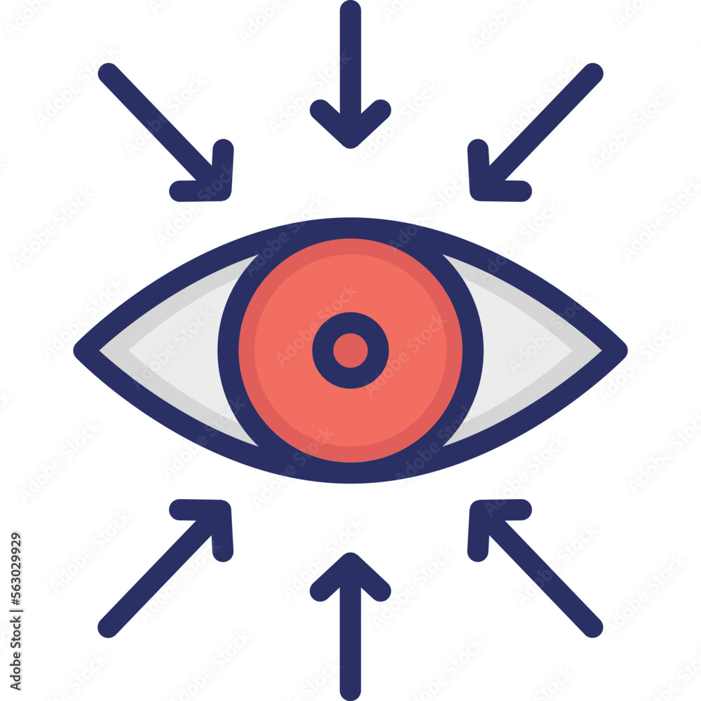 Intuition, observation Vector Icon
Intuition, observation Vector Icon