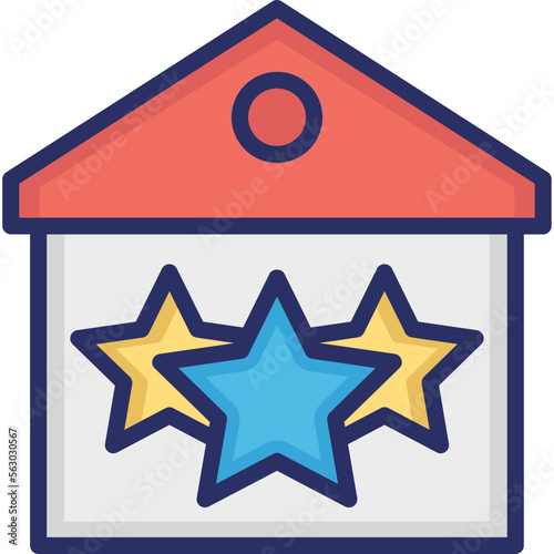 Business valuation, favorite Vector Icon

