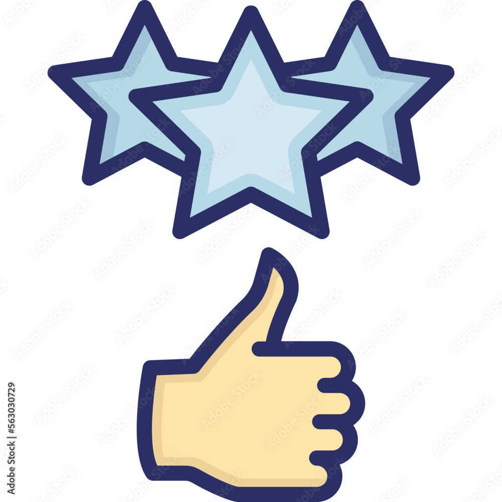 Feedback, positive response Vector Icon
Feedback, positive response Vector Icon