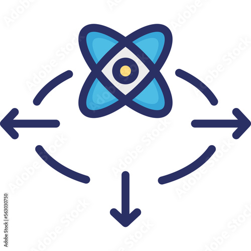 Classification, deployment of resources Vector Icon

