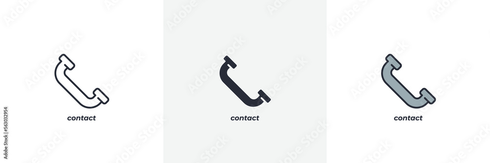 contact icon. Line, solid and filled outline colorful version, outline and filled vector sign. Idea Symbol, logo illustration. Vector graphics contact icon. Line, solid and filled outline colorful version, outline and filled vector sign. Idea Symbol, logo illustration. Vector graphics