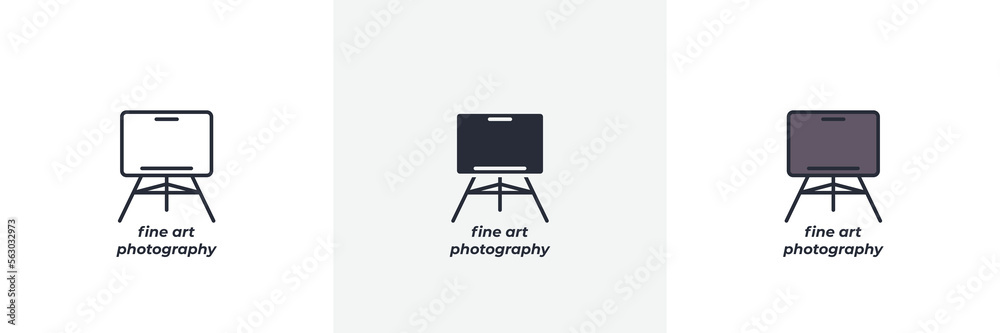 fine art icon. Line, solid and filled outline colorful version, outline and filled vector sign. Idea Symbol, logo illustration. Vector graphics fine art icon. Line, solid and filled outline colorful version, outline and filled vector sign. Idea Symbol, logo illustration. Vector graphics