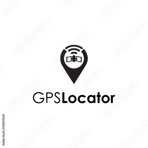 Gps Locator logo templates maps