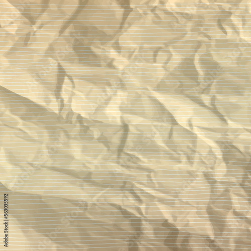 golden crumpled paper vector background