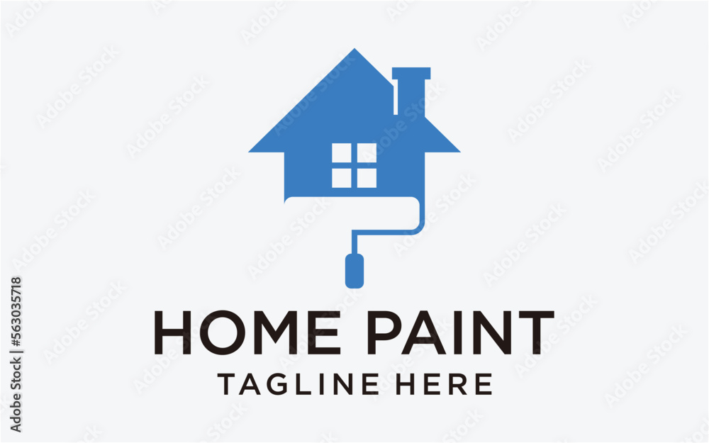 LOGO DESIGN HOME AND PAINTING MODERN LOGO DESIGN HOME AND PAINTING MODERN