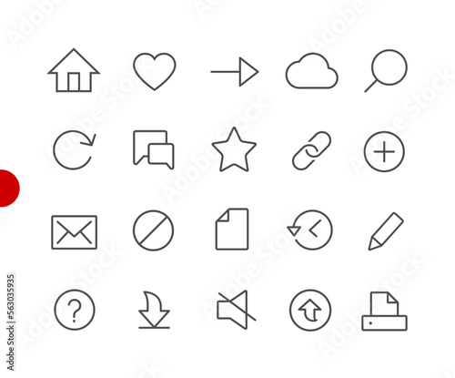 App Icons - Red Point Series