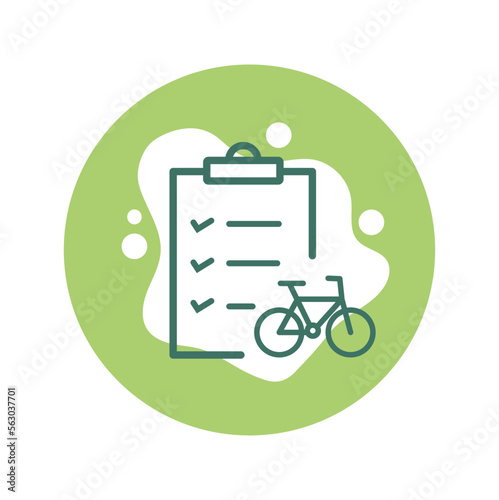 Check list, to do plan for sport training.