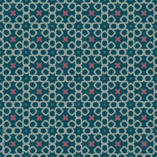 Seamless pattern vector abstract background color random geometric pattern for wall modern design or fabric shirt or gift wrapping papers and pastel color wallpaper or grid line.