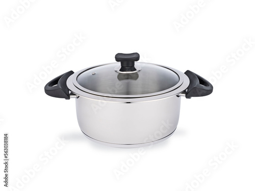 stainless steel pot wit lid