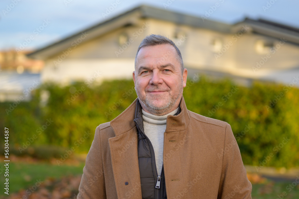Portrait of a middle aged man Portrait of a middle aged man