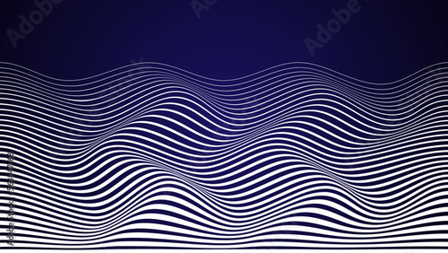 abstract background vector wave gradient background mountain cover title illustration