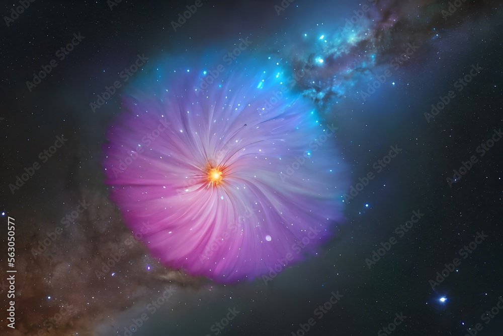 Fototapeta premium Space, stars, planets and nebula