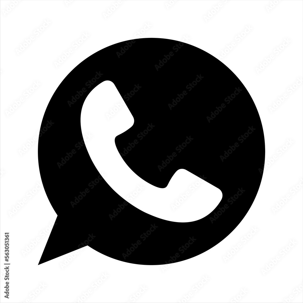 Phone icon in trendy flat style. Telephone symbol.Call icon modern symbol for graphic and web design. Vector illustration on white background Phone icon in trendy flat style. Telephone symbol.Call icon modern symbol for graphic and web design. Vector illustration on white background