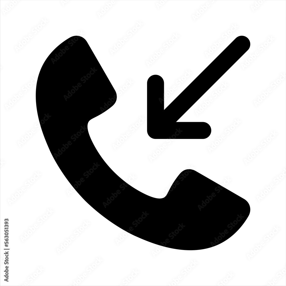 Phone icon in trendy flat style. Telephone symbol.Call icon modern symbol for graphic and web design. Vector illustration on white background Phone icon in trendy flat style. Telephone symbol.Call icon modern symbol for graphic and web design. Vector illustration on white background