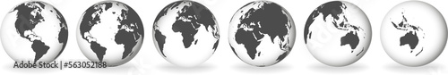 Planet Earth. The Earth, World Map