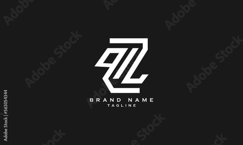 QLIZ, QIZ, Abstract initial monogram letter alphabet logo design photo