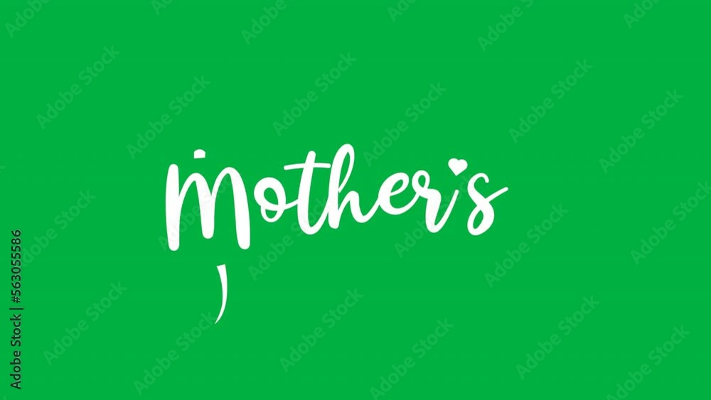 happy mothers day card animated text on green screen background. Great for Mother's Day Celebrations Around the World. happy mothers day card animated text on green screen background. Great for Mother's Day Celebrations Around the World.