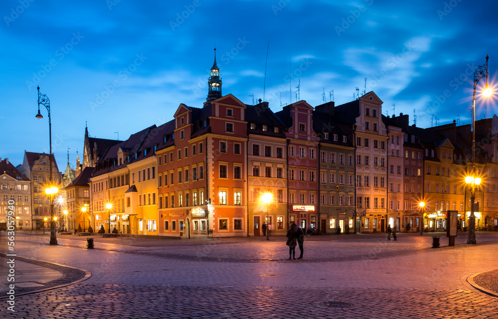 Wroclaw Old Town Square.