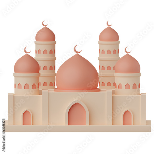 mosque masjid 3d