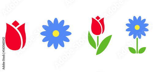 春の花　アイコンセット
