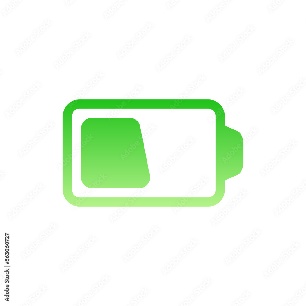 partial flat gradient icon partial flat gradient icon