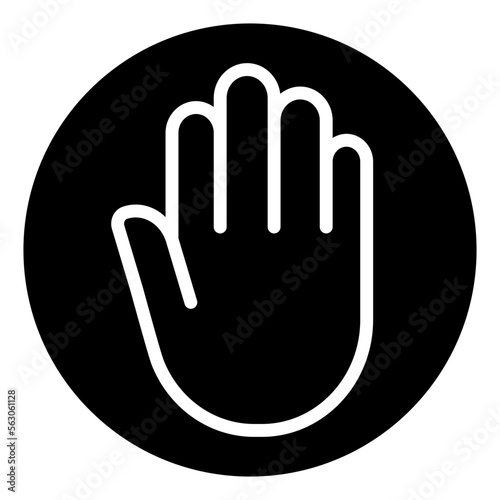 hand gesturing icon