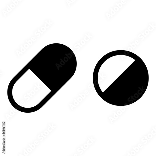medicine drugs icon illustration