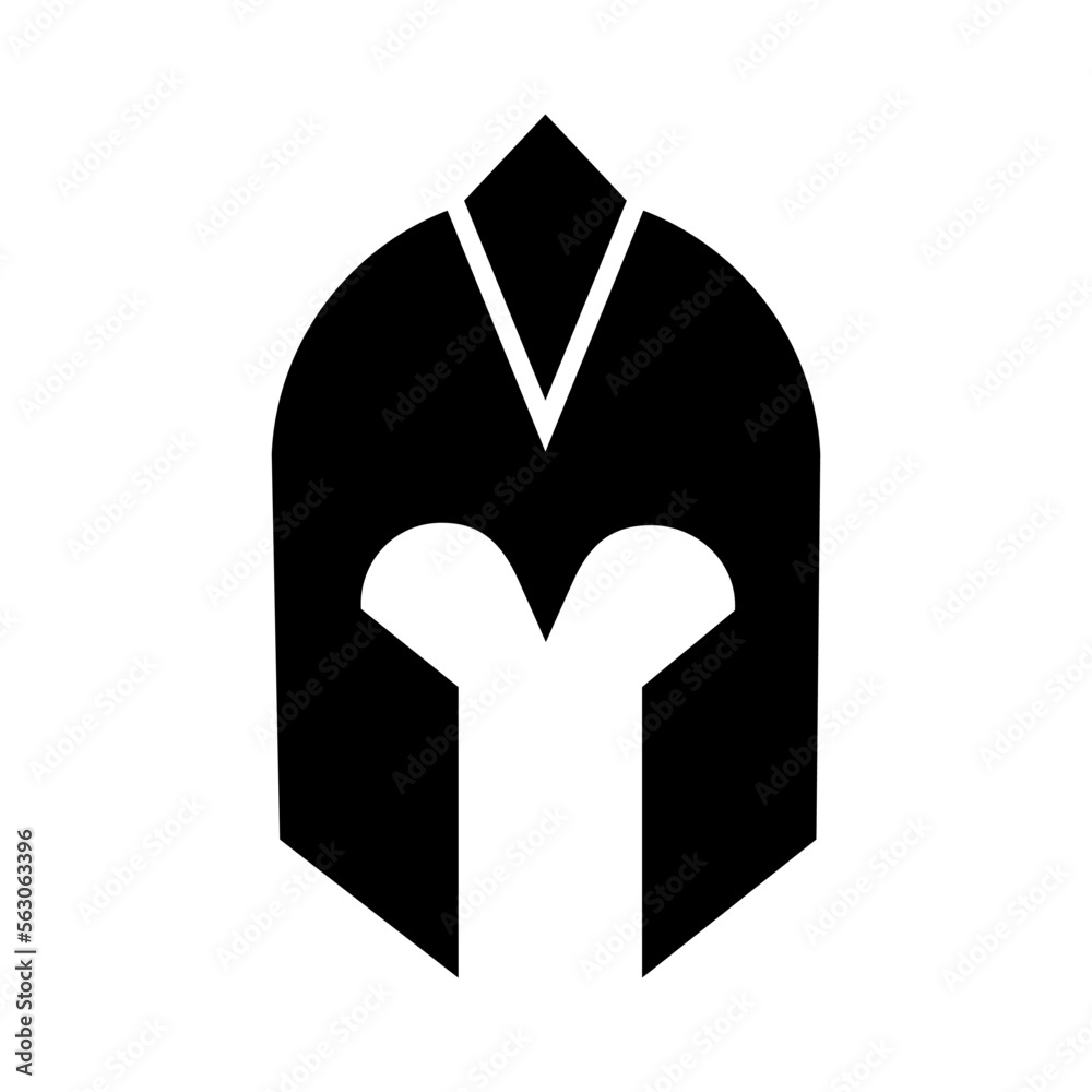 helmet of the spartan warrior symbol, emblem. Spartan helmet logo, vector illustration of spartan shield and helmet, spartan greek gladiator helmets armor. vector icon helmet of the spartan warrior symbol, emblem. Spartan helmet logo, vector illustration of spartan shield and helmet, spartan greek gladiator helmets armor. vector icon