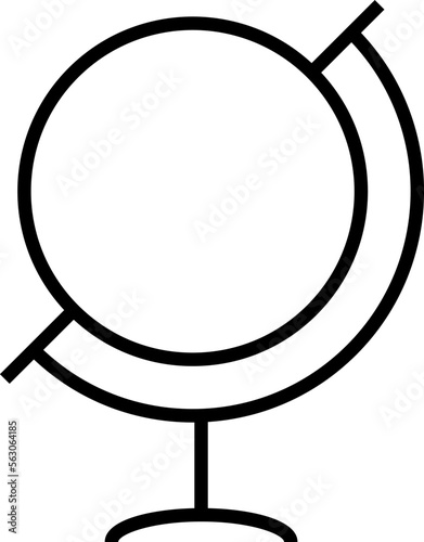 Table Make Up Mirror Line Icon. Vector sign drawn with black thin line. Editable stroke. Perfect for UI, apps, web sites, books, articles