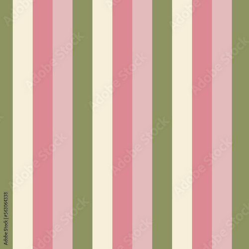 green and pink pastel vertical stripes pattern, vintage texture background 