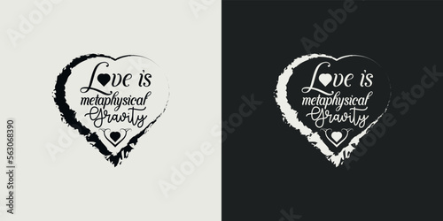Happy valentine's day t-shirt typography lettering design. romantic lettering design.valentines day t- shirt design. Illustration for prints on T-Shirts, bags and Posters , for Cutting Machine.