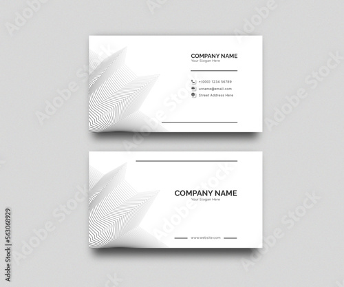 vector business card template
